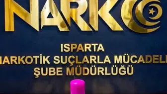 Isparta'da uyuşturucu operasyonunda 2 şüpheli tutuklandı