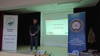 Eskişehir'de öğrencilere siber suçlarla ilgili bilgilendirme yapıldı