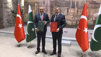 İçişleri Bakanı Mustafa Çiftçi, Pakistanlı mevkidaşını İstanbul’da ağırladı