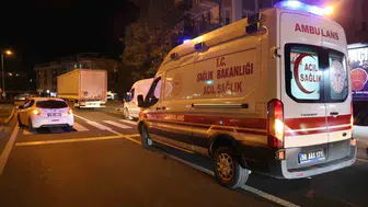 Nevşehir'de ambulansa yol verme manevrası kazaya neden oldu