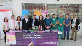 Kayseri'de meme kanserinde erken teşhisin önemi vurgulandı