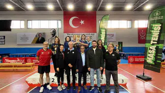 Eskişehir'de masa tenisi müsabakalarının sonuçları açıklandı