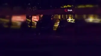 Trafikte başlayan kavga sokakta devam etti ve görüntülendi