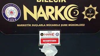 Bilecik’te uyuşturucu operasyonunda metamfetamin ele geçirildi