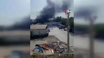 Antalya'da depoda çıkan yangın büyümeden kontrol altına alındı