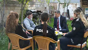 Erzincan Emniyet Müdürü Doköz'den şehit babasına ziyaret