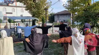 Düzce'nin Gündolaması köyünde sağlıklı yaşam için hareketli gün