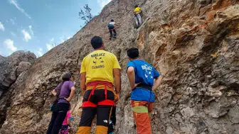 Köklüce Kanyonu'nda tırmanış festivali: Yerli ve yabancı bini aşkın sporsever bir araya geldi