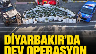 Diyarbakır’da dev operasyon: 2,2 ton uyuşturucuyla yakalanan 3 kişi tutuklandı