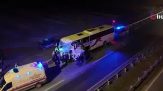 Bulgaristan’dan yola çıkmışlardı: Edirne girişindeki kavşakta her şey saniyeler içinde altüst oldu!