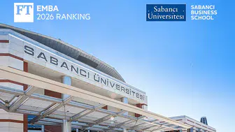 Sabancı Üniversitesi Financial Times Executive MBA 2026'da Türkiye birincisi oldu