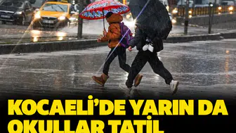 Kocaeli'de yarın da okullar tatil: Valilikten hava muhalefeti açıklaması geldi