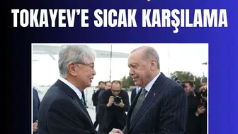 Kazakistan Cumhurbaşkanı Tokayev TDT Zirvesi öncesi Ankara'ya geldi