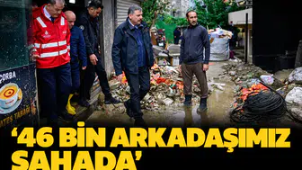 İçişleri Bakanı Çiftçi Ayazağa'da: '46 bin arkadaşımız sahada'
