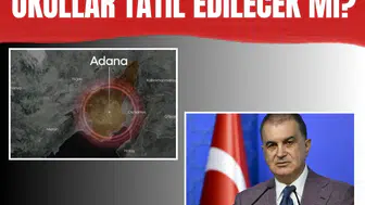 Adana ve Osmaniye'deki depremlerin ardından okullarda eğitim devam edecek