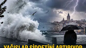 Yağışlar Şiddetini Artırıyor: 10 İlde Turuncu, 26 İlde Sarı Alarm İlan Edildi