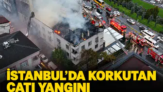 İstanbul'da tekstil atölyesinde başlayan yangın komşu binaya da sıçradı