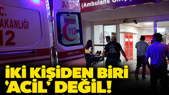 İki kişiden biri ‘acil’ değil!: Hastanelerdeki yoğunluğun perde arkasındaki çarpıcı veri