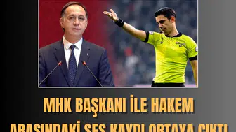 MHK Başkanı Ferhat Gündoğdu ile hakem Kerem Ersoy'un ses kaydı ortaya çıktı