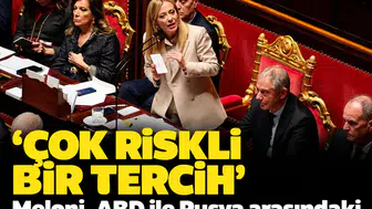 'Çok riskli bir tercih': Meloni, ABD ile Rusya arasındaki dizel anlaşmasını eleştirdi