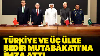 Türkiye ve üç ülke Bedir Mutabakatı'na imza attı: Savunma sanayisinde dev ittifak