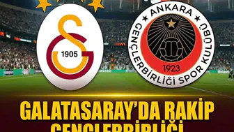 Lider Galatasaray başkent deplasmanında reaksiyon arıyor: Rakip Gençlerbirliği