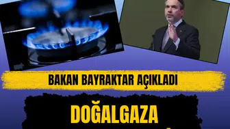 Bakan Bayraktar'dan doğalgaz zammı açıklaması: Ekim ve kasımda fiyat değişmeyecek