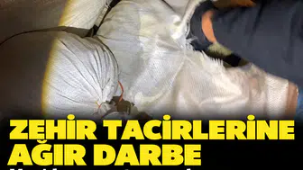 Zehir tacirlerine ağır darbe: Van'da yarım tonu aşkın uyuşturucu ele geçirildi