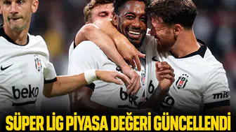 Süper Lig piyasa değeri güncellendi: Beşiktaş ezeli rakibini geçerek ikinci sıraya yerleşti