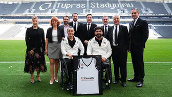 Beşiktaş’ta parkelere dev destek: Engelsiz Kartallar yeni sponsoruyla sahada