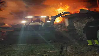 Sivas'ta kabus dolu gece: Saniyeler içinde alev topuna döndü!