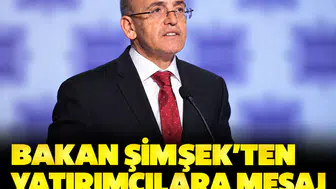 Bakan Şimşek'ten yatırımcılara mesaj: 'En kısa sürede, en yüksek düzeyde ödeme'