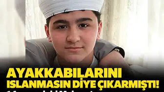 Ayakkabılarını ıslanmasın diye çıkarmıştı! 14 yaşındaki Mahmut Işıldak'ın vefatı yürekleri dağladı