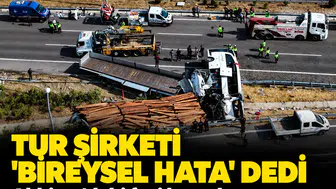 Tur şirketi 'bireysel hata' dedi: Akhisar'daki feci kazada otobüs şoförü gözaltında