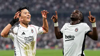 Beşiktaş'ta kriz çözen ikili: Hyeongyu Oh ve Junior Olaitan sahneye çıktı