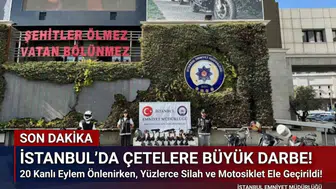İstanbul'da kan donduran manzara: 20 kanlı eylem son anda önlendi! Çetelerin cephaneliğinden çıkanlar şoke etti