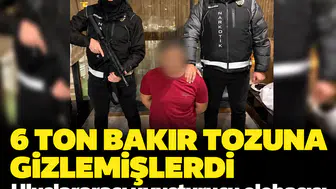 6 ton bakır tozuna gizlemişlerdi: Uluslararası uyuşturucu elebaşısı İstanbul'da yakalandı!