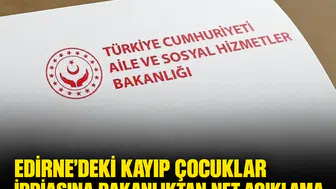 Kayıp çocuk iddiası gündemi sarstı: Aile ve Sosyal Hizmetler Bakanlığı duyurdu