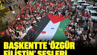 Başkentte 'Özgür Filistin' sesleri: 7 Ekim'de dev yürüyüş