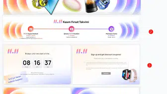 Huawei kasım indirimlerinde yüzde 12 kupon ve Band 8 hediye ediyor