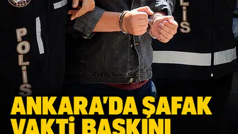 Ankara'da şafak vakti baskını: Uyuşturucu ve fuhuş şebekesine darbe