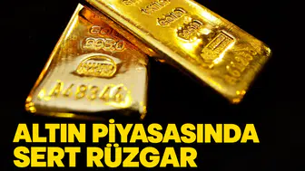 Altın piyasasında sert rüzgar: Gram altın sabah saatlerinde geriledi