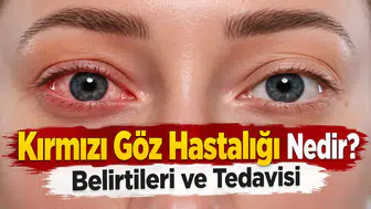 Kırmızı göz hastalığı nedir?