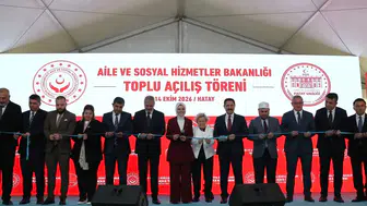 Bakan Mahinur Özdemir Göktaş, Hatay'da sosyal hizmet tesislerini açtı