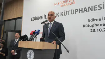 Edirne’de dev dönüşüm: Beş asırlık miras ile modern bilgi merkezi aynı günde açıldı