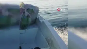 Görenlerin boğazı düğümlendi: Barajın ortasında ölümle yaşam arasında mekik dokudular