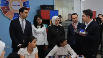 Bilim Taşken Özbekistan'da açıldı