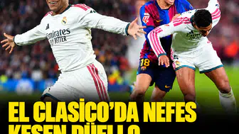 El Clasico'da nefes kesen düello: Real Madrid deplasmanda zafere uzandı