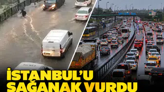 İstanbul'u sağanak vurdu: Esenyurt'ta kadın sele kapıldı, trafik felç oldu