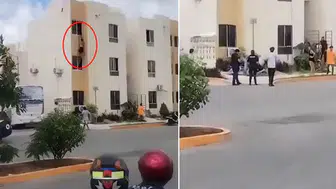 Yasak ilişkide panik anları kanlı bitti: Evli kadının eşi eve gelince 3. kattan yere çakıldı!